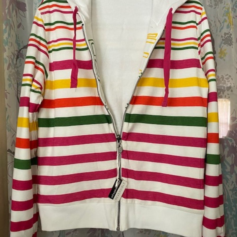 Aeropostale Reversible Logo/Stripe Hoodie, size XL - Picture 4 of 5
